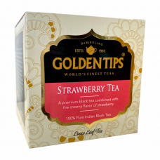 Чай черный "Клубника", Golden Tips (100гр.)