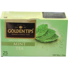 Чай черный пакетированный "Мята", Golden Tips