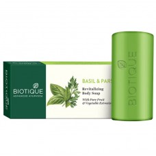 Мыло Biotique Bio Basil and Parsley с Базиликом и Петрушкой, 150г