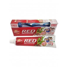 Зубная паста Dabur Red Красная (c зубной щёткой), 200гр.