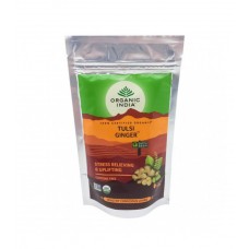 Чай Tулси Имбирь , Organic India 100г.