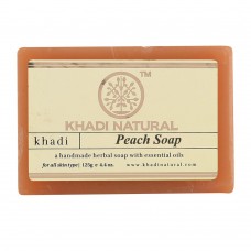 Мыло Khadi с маслом персика, 125г