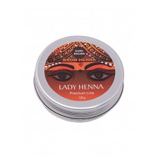 Хна для бровей темно-коричневая Premium Line Lady Henna