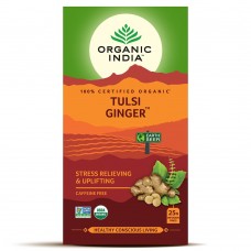 Чай Тулси с имбирём, Organic India