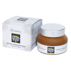Детокс-скраб для лица с черным тмином, Indiale
