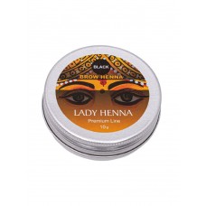 Хна для бровей черная Premium Line Lady Henna